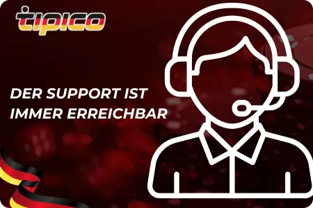 Tipico Android Der Support ist immer erreichbar